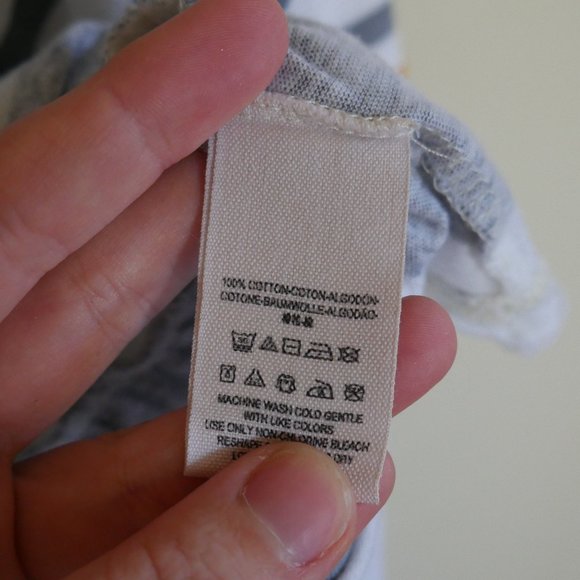 We The Free Striped Crop Peplum Top Size S - Picture 5 of 7